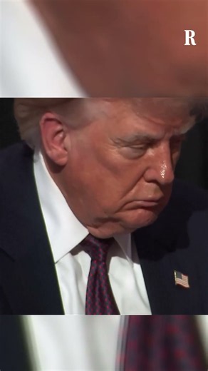 Donald Trump e le mentine ai funerali di Lindsey Graham