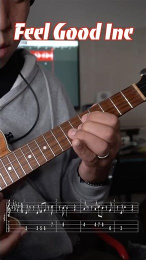 Feel Good Inc |Ukulele Intro + TAB #gorillaz #Ukulele #feelgoodinc #shorts