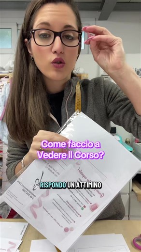 Come faccio a vedere il corso che ho acquistato qui su TikTok? #corso #corsocucito #tutorial #comefaccio #videolezioni