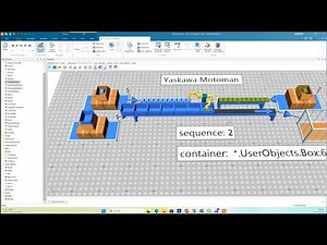 Plant Simulation Virtual User Group: How to model a two-arm robot