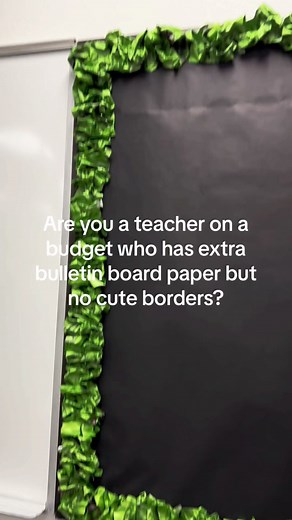 Budget-Friendly Teacher Hack for Bulletin Board Borders