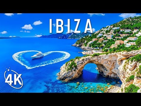 IBIZA IN 4K DRONE FOOTAGE (ULTRA HD) - Beautiful Beach Landscapes