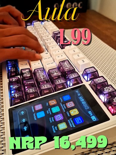 Premium mechanical keyboard now available in Nepal 🇳🇵 Smooth typing, satisfying sound, and clean RGB to level up your desk setup. Perfect for gaming, work, and content creation — built for a true premium feel. #MechanicalKeyboardNepal #PremiumKeyboard #GamingSetupNepal #KeyboardNepal #TechNepal