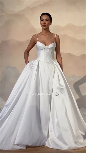 2.3K views · 13 reactions | Which would you choose? Vancouver brides to be! Try on your dream wedding gowns from Ines Di Santo Spring 26 at our next trunk show with @bisou_bridal October 25 to November 1. Send us a DM to book your appointment.  #InesDiSanto #trunkshow #weddingdressinspo #bridalinspo | Ines Di Santo | Facebook