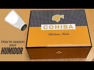 How to season your HUMIDOR - Guide