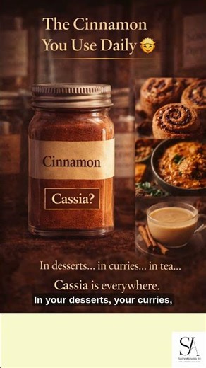 The Cinnamon You Use Daily Is THIS #FoodTruth #Cassia #Cinnamon