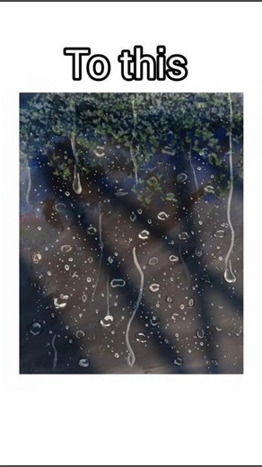 Rain drops 💧 #drawing #painting #shorts