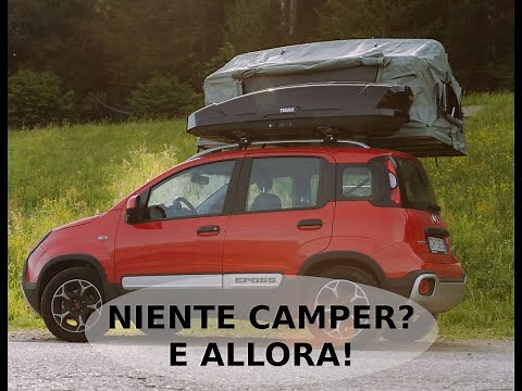 Tenda da tetto Tepui Foothill con Box Thule Motion XT e barre Thule Wingbar Evo