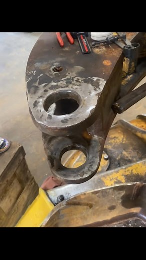 2.3K views · 31 reactions | Line bore TigerCat track cutter head. #welding #lineboring #welder #familybusiness #jandaweldinginc *I do not own the rights to this music* | J & A Welding Inc | Facebook