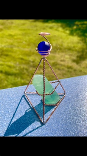 Includes copper energy frequency spiral wire equipment #design #Relaxation #positivevibes #vibration #positiveenergy #relaxing #healingenergy #vibrationhealing #crystalhealing | MineStone OnEarth