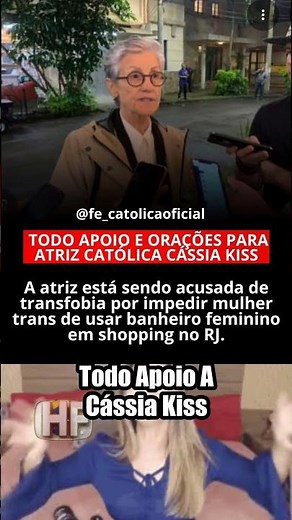 Cássia Kiss em meio a polêmica: acusada de transfobia após incidente no RJ 🚻