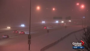 2nd major snowfall hits Calgary and southern Alberta this week
