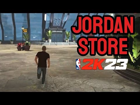 HOW TO FIND JORDAN STORE IN NBA 2k23