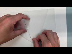 簡単！ 折り紙で高校数学 浮き出る放物線？！ 折り目が作る綺麗な模様