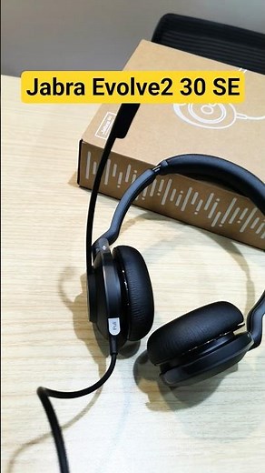 Jabra Evolve2 30 SE #jabra #headset