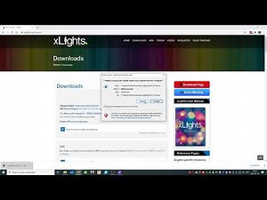 Téléchargement et installation de XLights - Tutoriel Français
