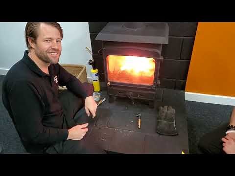 Starting a Proper British Fire in Multi-Fuel Stove