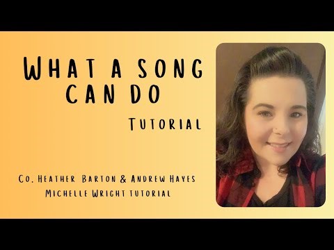 What a song can do lime dance tutorial Improver choreography by Heather Barton & Andrew Hayes