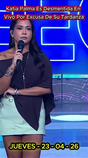 Katia Palma es desmentida en vivo por excusa de su tardanza. UNETE AL TELEGRAM https://t.me/EstoEsGuerraHD #eeg #afhs #alfondohaysitio2026 #afhs2026 #afhslive #eeg2026 #luzdeluna4 #americatv #afhs_peru #afhs_live #eeg_peru #afhsenvivo #estoesguerra #EEGPERU #LUZDELUNA #ESTOESGUERRA_LIVE #VIRAL #viralesシ