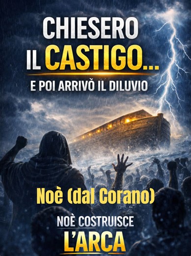 Il Diluvio nel Corano: Una Storia di Punizione