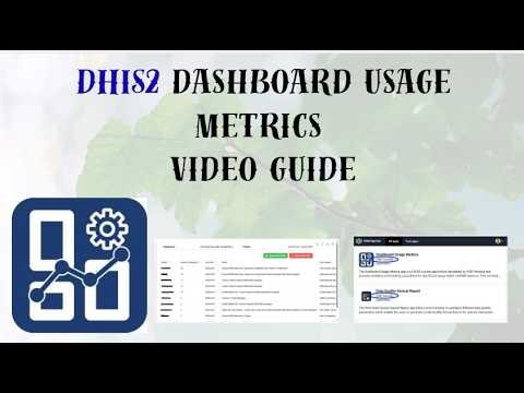 DHIS2 Dashboard Usage Metrics App Video Guide | How to Track Performance & User Engagement