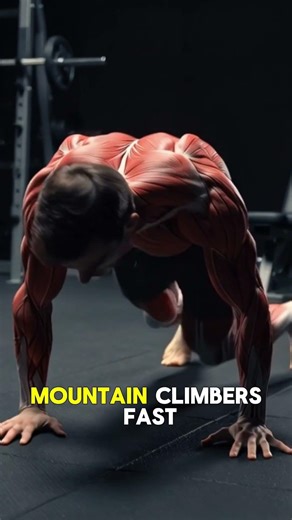 Only 1 Minute Workout 🔥 Feel The Burn Fast | Jump Squat & Mountain Climber #dailyworkout #workout
