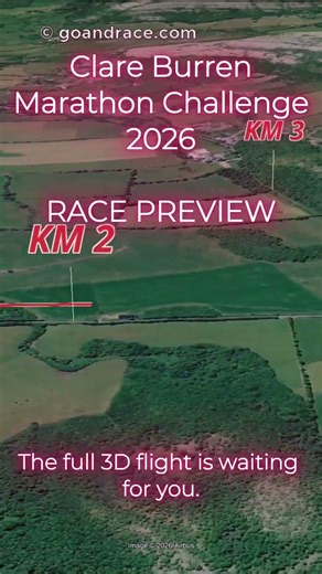 Clare Burren Marathon Challenge 2026: Official 3D Course Preview