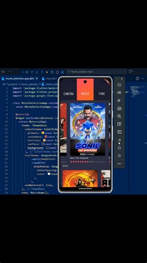 Forge With Flutter on Instagram: "Movie ticket booking app in Flutter 📱 Follow @flutter.forge for more Flutter related content 😊 💼Perfect for Freelancers , startups and devs who want to save time and code smarter . #flutterdev #flutterdeveloper #flutterapps #flutterui #fluttertutorial dartlang appdeveloper mobileappdev freelancedeveloper codeforsale digitalproduct buycode buildinpublic softwareengineer developerlife coderlife programminglife programmingisfun reels"