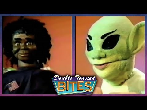 WEIRD CHRISTIAN PUPPET SHOW WITH SINGING ALIEN | Double Toasted Bites