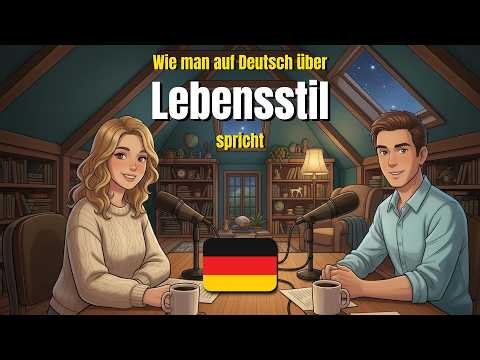 Wie man auf Deutsch über Lebensstil spricht | German conversation exercise (A1-A2)