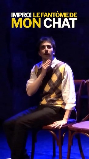 🐈 Le Fantôme de mon Chat 🎁 Commente « IMPRO » pour avoir accès aux spectacles COMPLETS ! #impro #improv #improvisation #improvcomedy #comedy #comedian #comedie #funny #humour #theatre #spectacle | IMPRO Le Spectacle