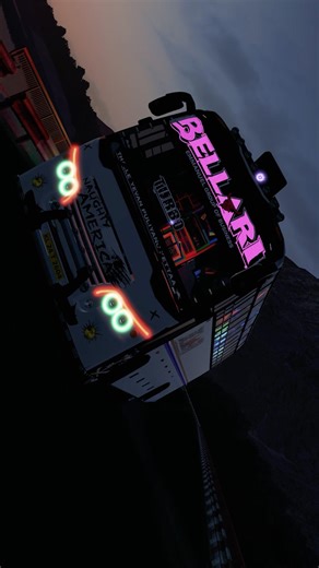 BELLARY TURBO STRIKES!⚡ | The Unforgotten Legend | 4K Light Show #narachi #4kcinematic #shorts #ets2