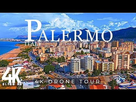 Palermo, Sicily 🇮🇹 4k ULTRA HD | Drone footage