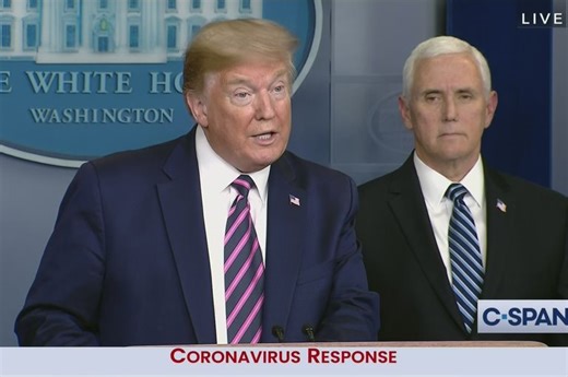 President Trump with Coronavirus Task Force Briefing