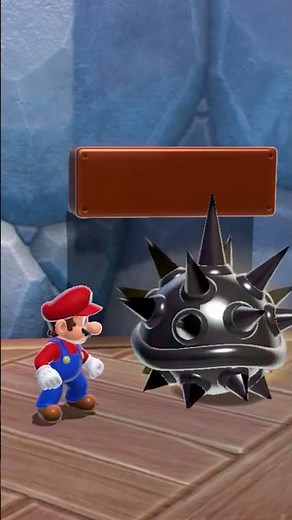 This happens when Mario uses a Fury Bowser Shell in Super Mario 3D World + Bowser Fury!