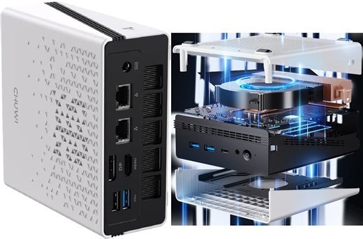 Mini PC CHUWI UBox | AMD Ryzen 5 6600H | AMD Radeon 660M | 207 €