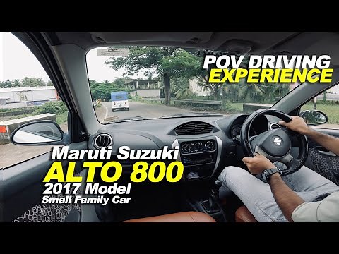 alto 800 lxi 2017 model pov drive - alto driving experience with pov | maruti suzuki alto new model