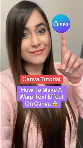 Canva Tutorial - How To Warp & Transform Your Text On Canva With This Brand New Canva App!