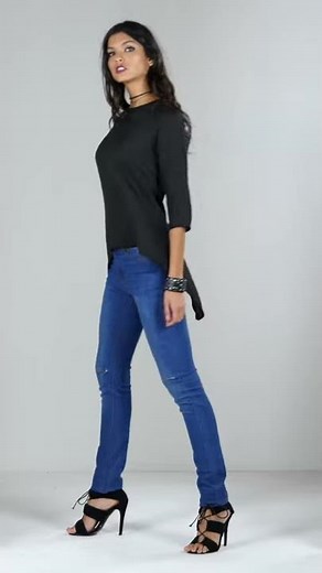 Studio - Be You Split Back Top