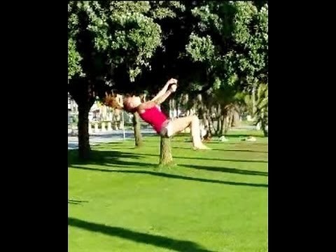 How To Do A Round Off Back Tuck (Back Flip) With Coach Meggin!