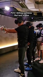 Experience the world's most advanced full-body VR with your friends! 😱 Rated 5 stars across nearly 200k reviews. 🔥 "The most fun fun I've had in a long time" | Sandbox VR