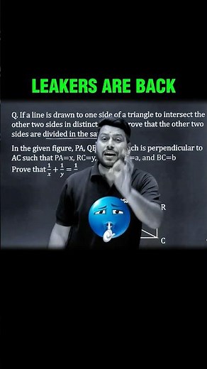 Guaranteed Question in Class 10 Maths 2025-26 Exam🔥| Class 10 Triangles #class10 #maths #esaral