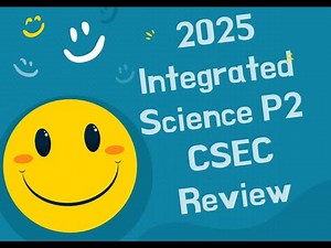 INTEGRATED SCIENCE MAY 2025 CSEC SOLUTIONS!