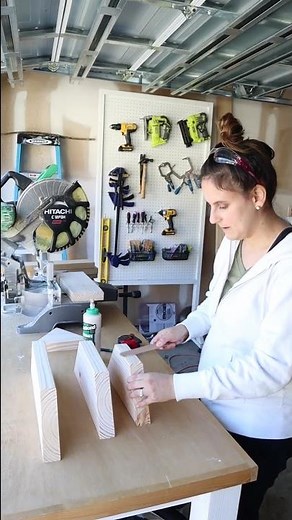 Easy and Cheap DIY Wooden Christmas Trees #shorts