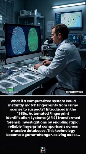 Automated Fingerprint Identification Systems: Revolutionizing Crime Solving from the 1980s