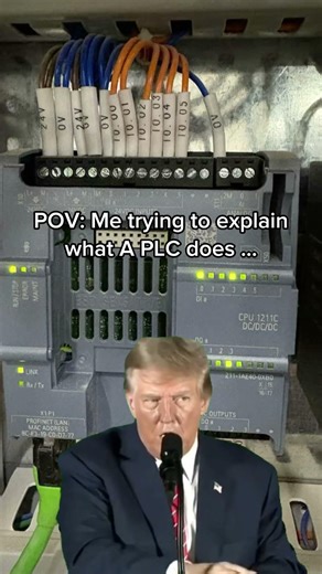 A PLC (Programmable Logic Controller) is the central decision-maker in a control system !