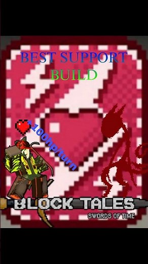 roblox support build in block tale #blocktales #support #build #bestbuild #health #how #tutorial