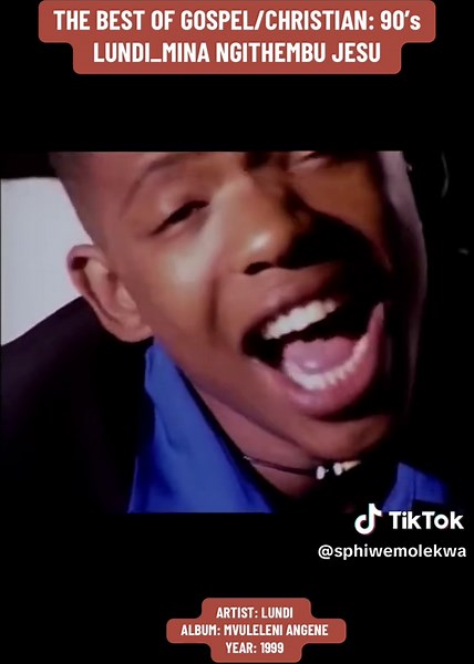 🎶 Lundi – Mina Ngithembu Jesu 💿 Album: Mvuleleni Angene 📅 Year: 1999 🎵 Genre: Gospel / Afro-Gospel Lundi’s voice moved a whole generation — pure faith, pure conviction, pure worship. “Mina ngithemb’ uJesu…” ✨🙏🏽 #Lundi #MinaNgithembUJesu #MvuleleniAngene #SAGospel #ClassicGospel