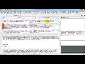 memoQ Editing with LiveDocs and QA