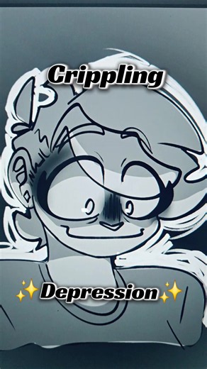 Crippling Depression meme explained: I feel so happy today cover sticker